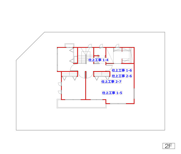 20210327仕上工事1の敷地の図面2F-01